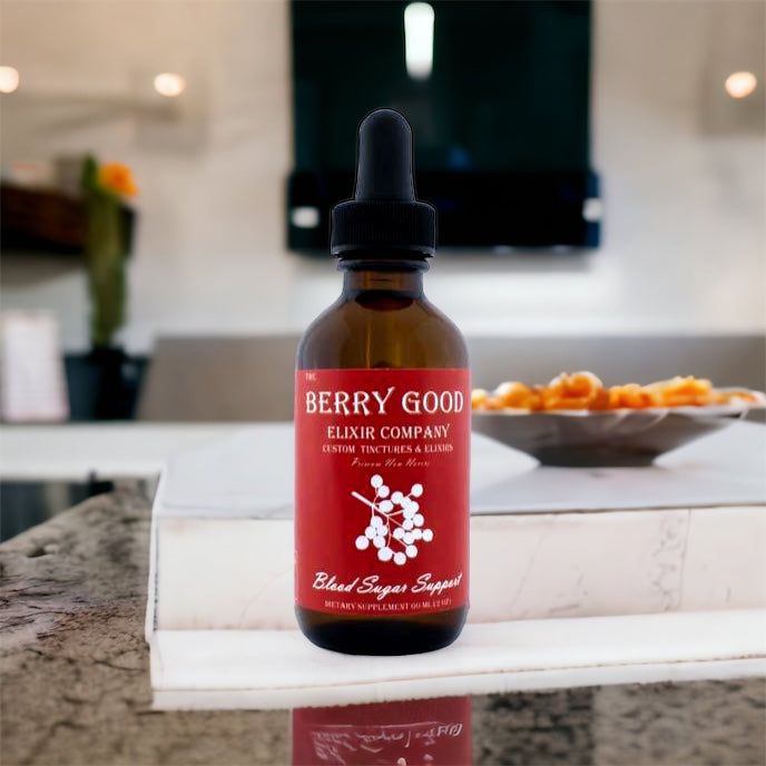 the berry good elixir company  - Blood sugar support 2oz.