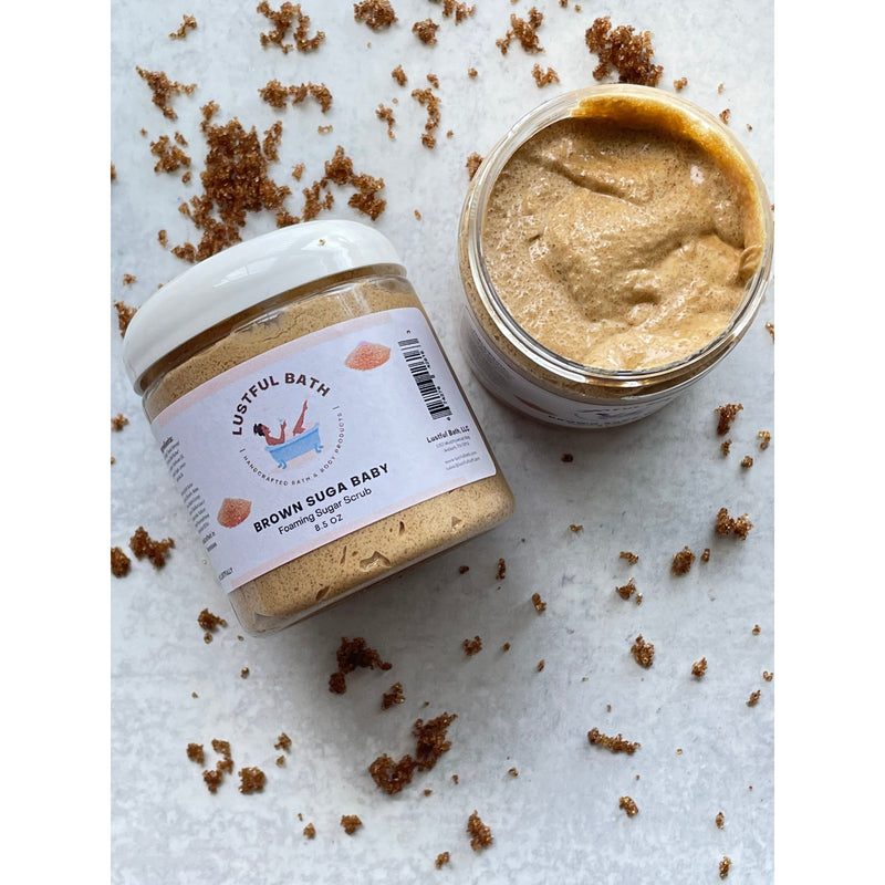 Lustful Bath, LLC FOAMING SUGAR SCRUB Sugar Scrub