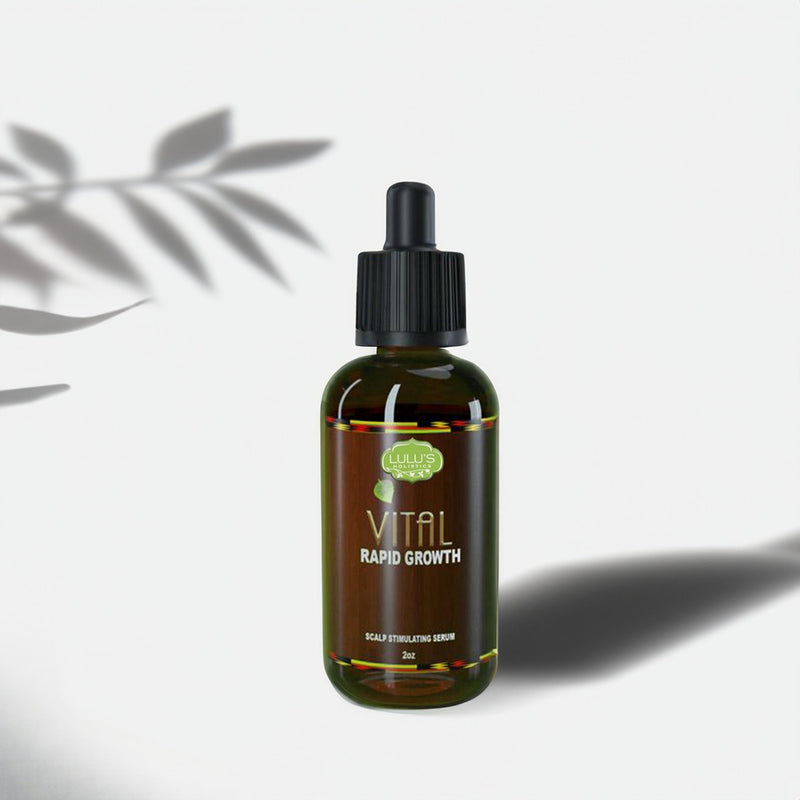 Lulu’s Holistics Vital Rapid Growth – Strengthening Serum for Thinning Hair & Locs hair treatment
