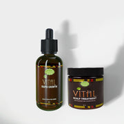 Lulu’s Holistics Rapid Hair Growth Combo – Fast Growth Serum & Scalp Relief hair treatment Lavender
