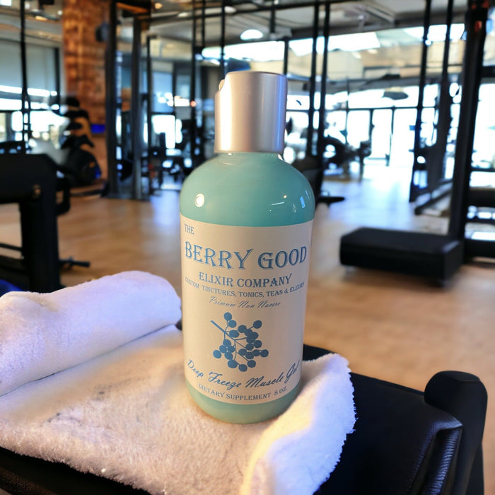 the berry good elixir company - Deep Freeze Muscle Gel 2oz. 