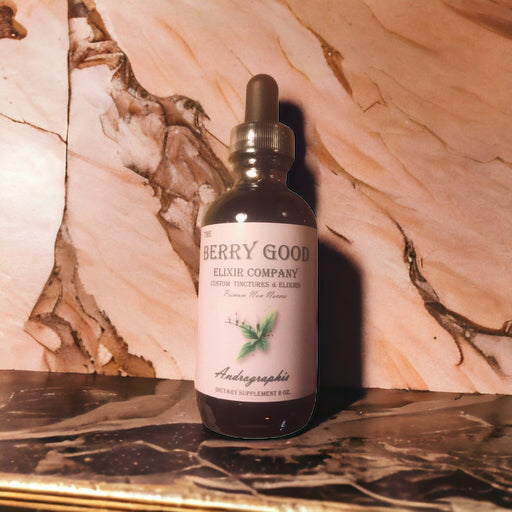 the berry good elixir company  - ANDROGRAPHIS(green chiretta) tincture
