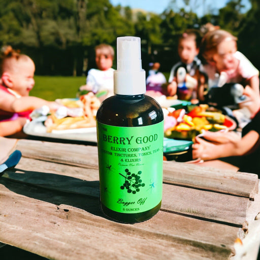 the berry good elixir company  - Bugger off insect and tick repellent 8oz.