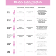 nbmsupply BEYOU Professional Strong Base Clear 30ML