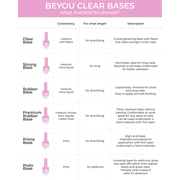 nbmsupply BEYOU Professional Strong Base Clear 30ML