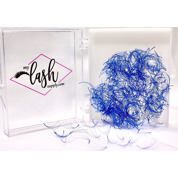 My Lash Supply - My Lash Supply - 6D Blue Pre-made Fans