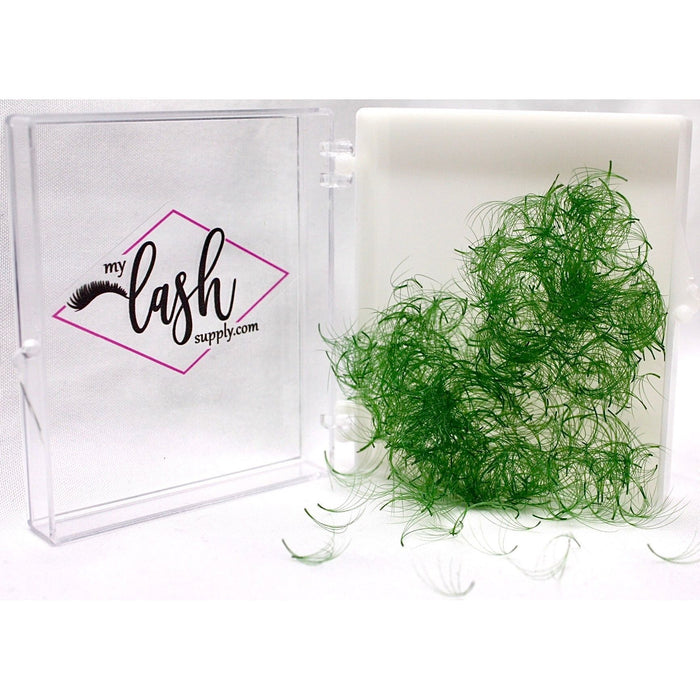 My Lash Supply - My Lash Supply - 6D Green Pre-made Fans