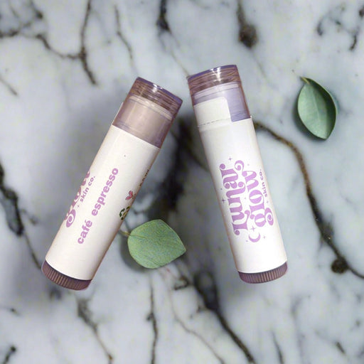 Lunar Glow Skin Co. Lip Butter Balm Café Espresso Skincare