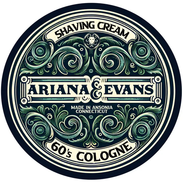 Ariana & Evans 60's  Cologne Shaving Cream 5.3oz