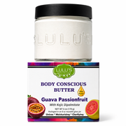 Lulu’s Holistics Guava Passionfruit Kojic Whipped  Shea Body Butter – Uneven Looking Skin Lotion & Moisturizer