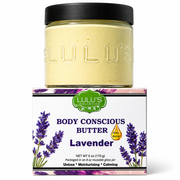 Lulu’s Holistics Lavender Whipped Body Butter – Calming Hydration for Dry Skin Lotion & Moisturizer