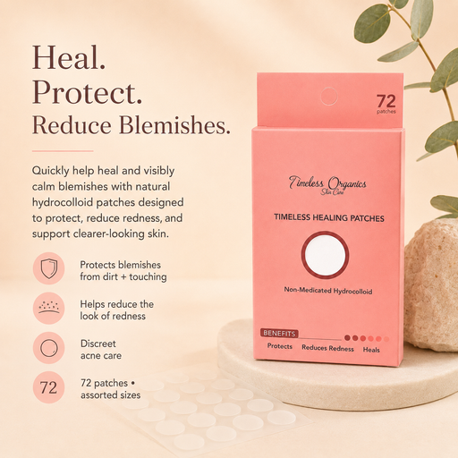 Timeless Organics Skin Care Timeless Healing Patches Serum Antique White