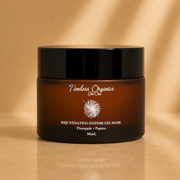 Timeless Organics Skin Care Rejuvenating Enzyme Gel Mask Dark Khaki