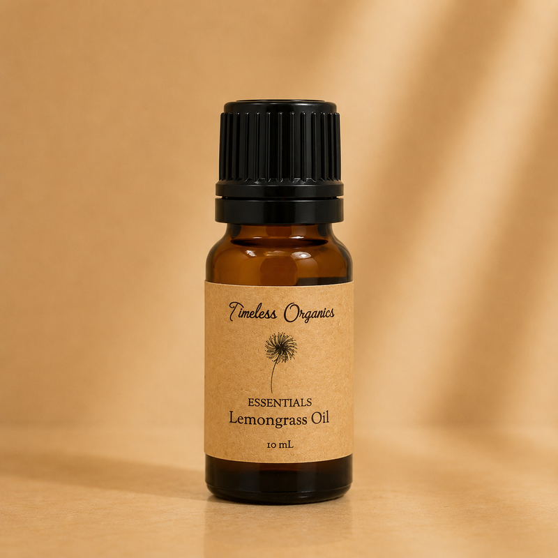 Timeless Organics Skin Care Lemongrass Dark Khaki