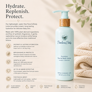Timeless Organics Skin Care Nourishing Face & Body Lotion Misty Rose