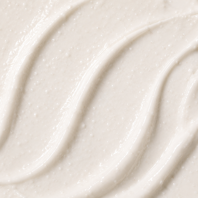Timeless Organics Skin Care Exfoliating Creme Cleanser - Brightening + Toning Light Gray