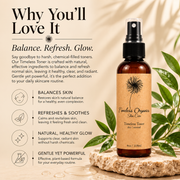 Timeless Organics Skin Care Timeless Toner for Normal Skin Toner Wheat