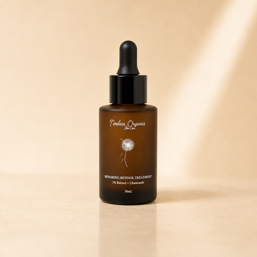 Timeless Organics Skin Care Repairing Retinol Treatment Serum Wheat