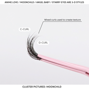 Pink Purée Moonchild Multi-pack DIY Lashes