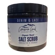 Cimarron Creek Essentials Denim & Lace Organic Salt Scrub Bath & Body