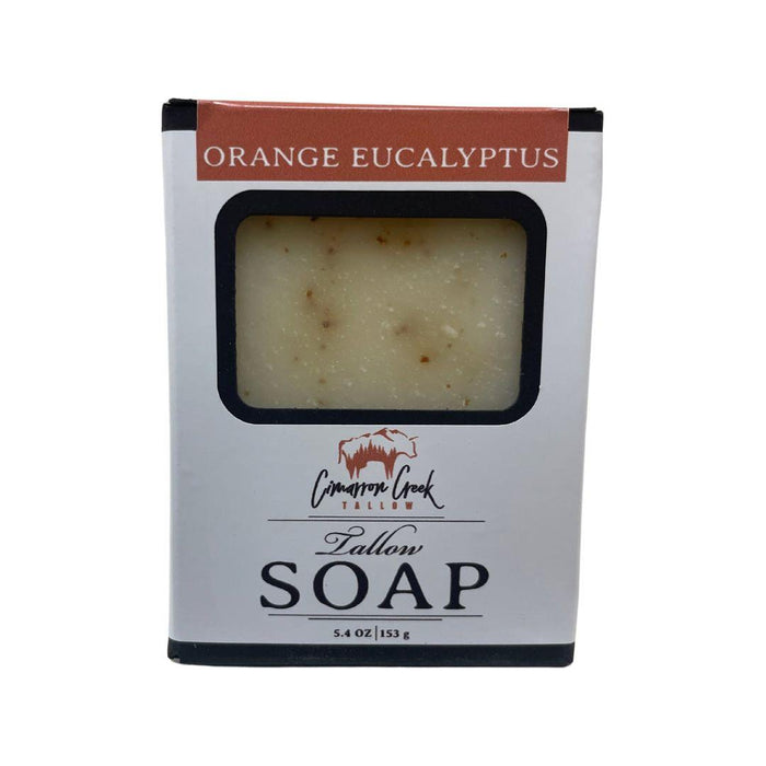 Orange Eucalyptus Grass-Fed Beef Tallow Soap