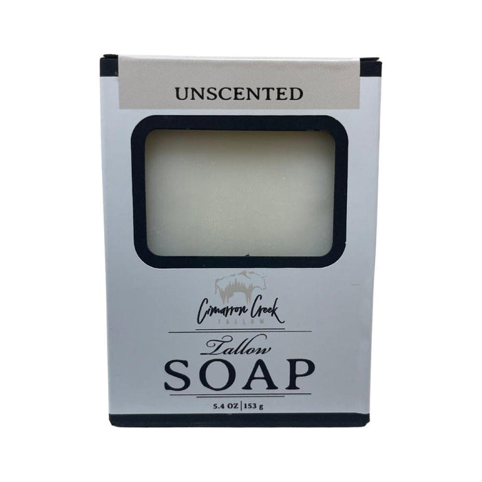 Unscented Grass-Fed Beef Tallow Soap