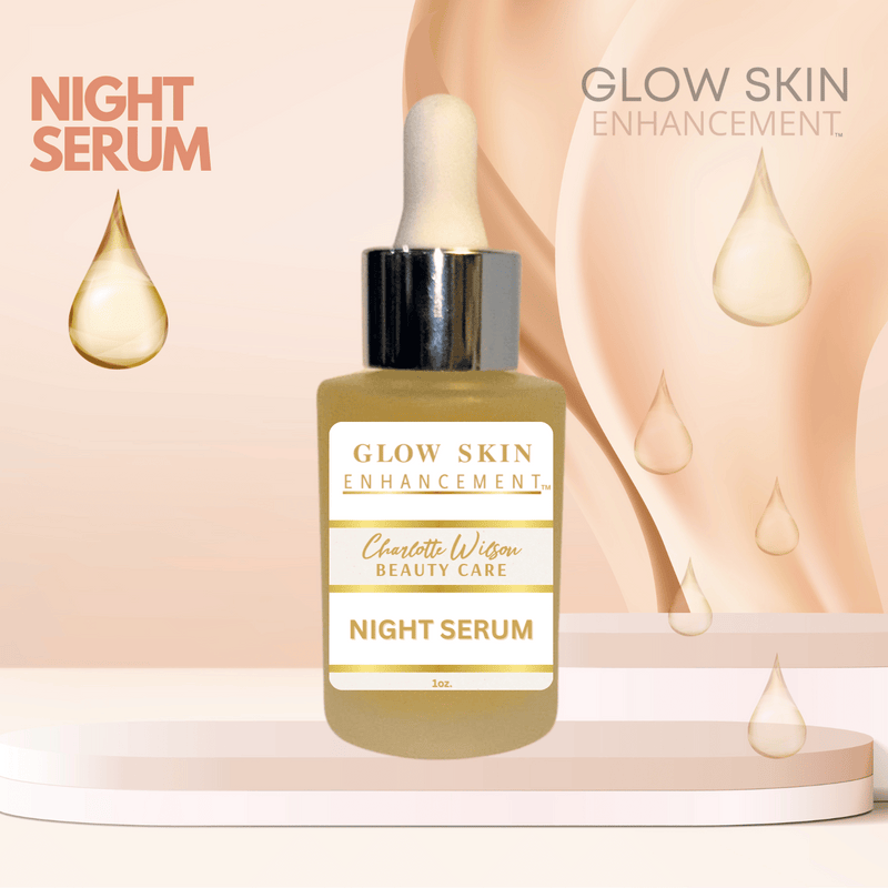 Glow Skin Enhancement NIGHT SERUM 1oz Skin Care