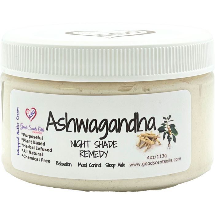 Good Scents Oils - Ashwagandha Plant Based Skin Cream 4 Oz