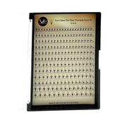 VIP Extensions Point Base Flat Fiber premade fans 12 lines 9cm 5D 8D Eyelash