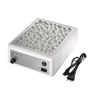 nbmsupply Air Max Panther Nail Dust Collector Silver with HEPA Filter – Professional Nail Table Vacuum Nail dust collector