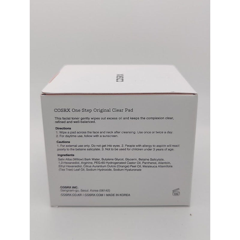 AsiaBeautyMall Cosrx Original Clear Pad Toner Lotion Dark Gray