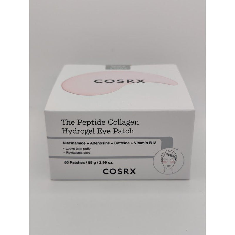 AsiaBeautyMall Cosrx The Peptide Collagen Hydrogel Eye Patch Eye Mask Dark Gray