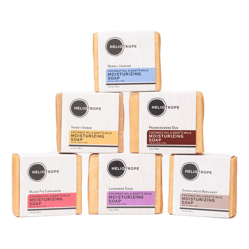 Heliotrope San Francisco Moisturizing Coconut Oil & Goat's Milk Soaps Soap