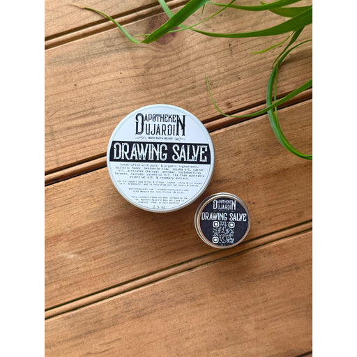 Apotheke DuJardin Drawing Salve | Bites & Stings | Rashes | Splinters salve Dark Khaki 2.5 oz