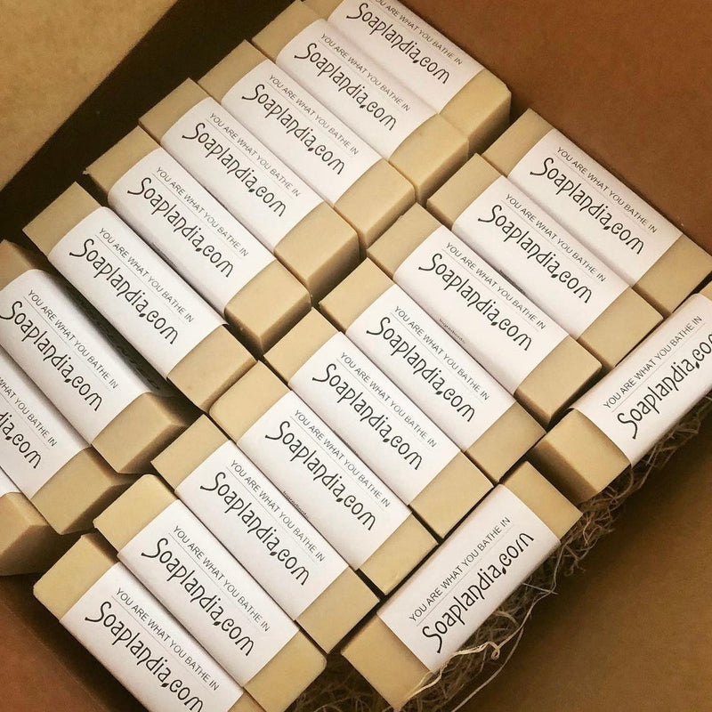 Soaplandia Soap Store Goat Milk & Olive Oil Bar Soap, Unscented Bar Soap