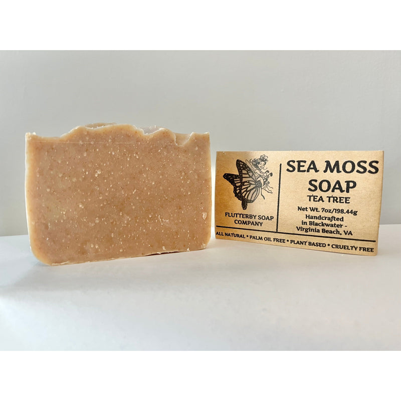 MG Windward Trading LLC Organic Sea Moss Soap – Handcrafted Pure and Natural Bar Soap for Face & Body Skin Care