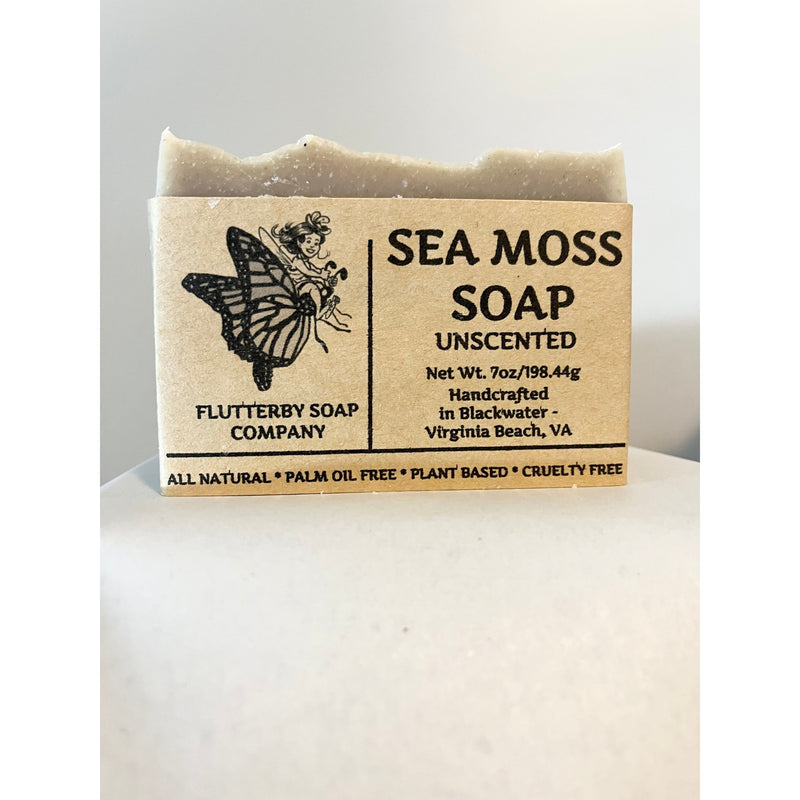 MG Windward Trading LLC Organic Sea Moss Soap – Handcrafted Pure and Natural Bar Soap for Face & Body Skin Care