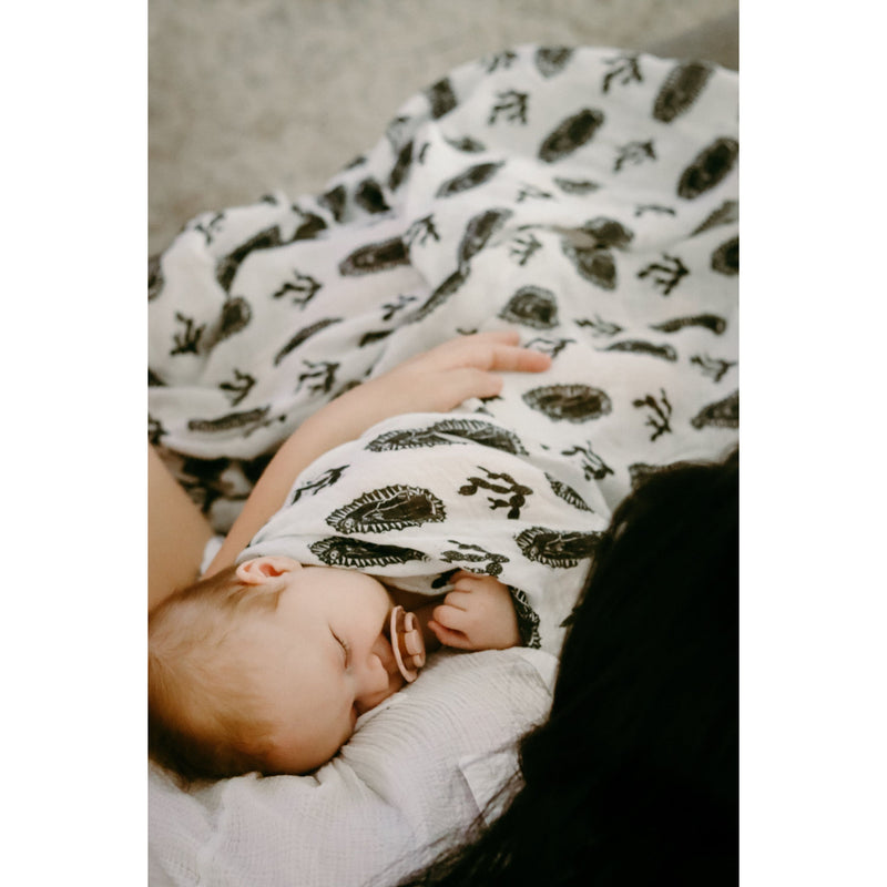 Be A Heart Our Lady of Guadalupe Muslin Swaddle Baby Blanket Swaddle