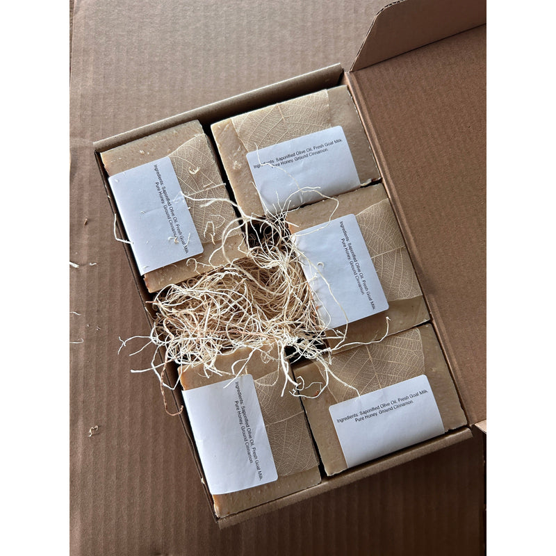 Soaplandia Soap Store Goat Milk & Olive Oil Bar Soap, Unscented Bar Soap