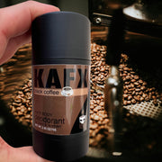 KAFX Body Coffee Shop Coffee-Infused Natural Deodorant – Real Coffee Scent & Safe for All Deodorant