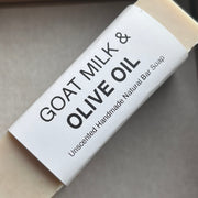 Soaplandia Soap Store Goat Milk & Olive Oil Bar Soap, Unscented Bar Soap