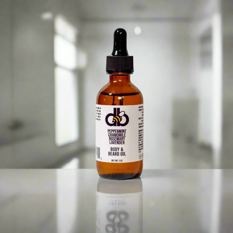 Diaz Beez Beard & Body Oil - Peppermint/Rosemary/Chamomile/Lavender