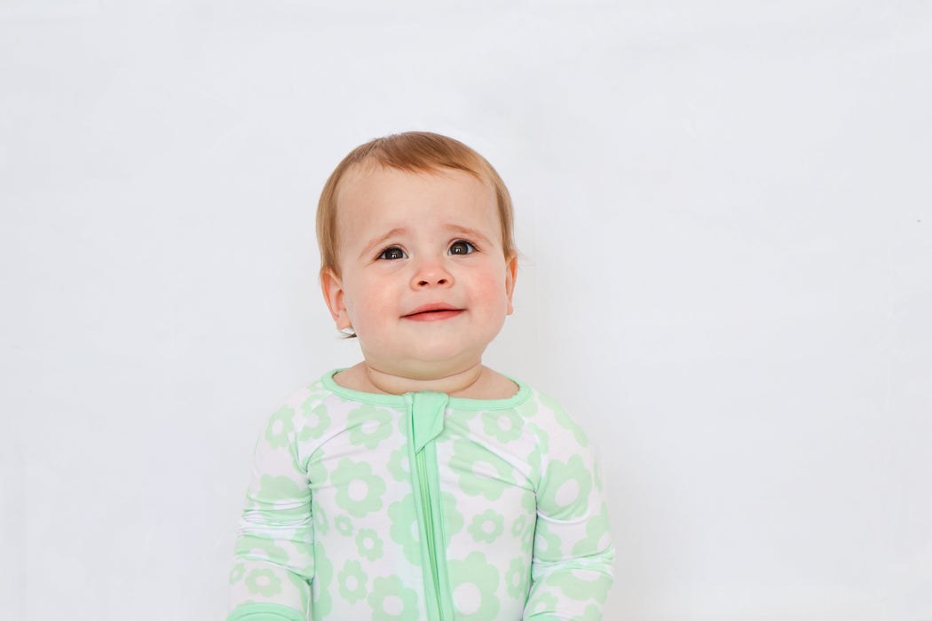 Green Floral Jumpsuit