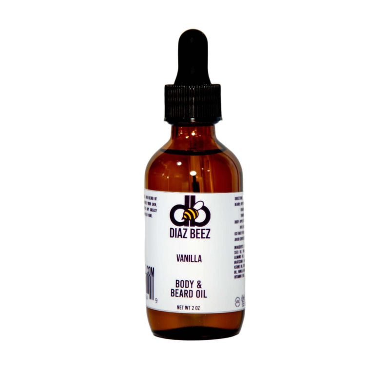Diaz Beez Beard & Body Oil - Vanilla Beard Oil