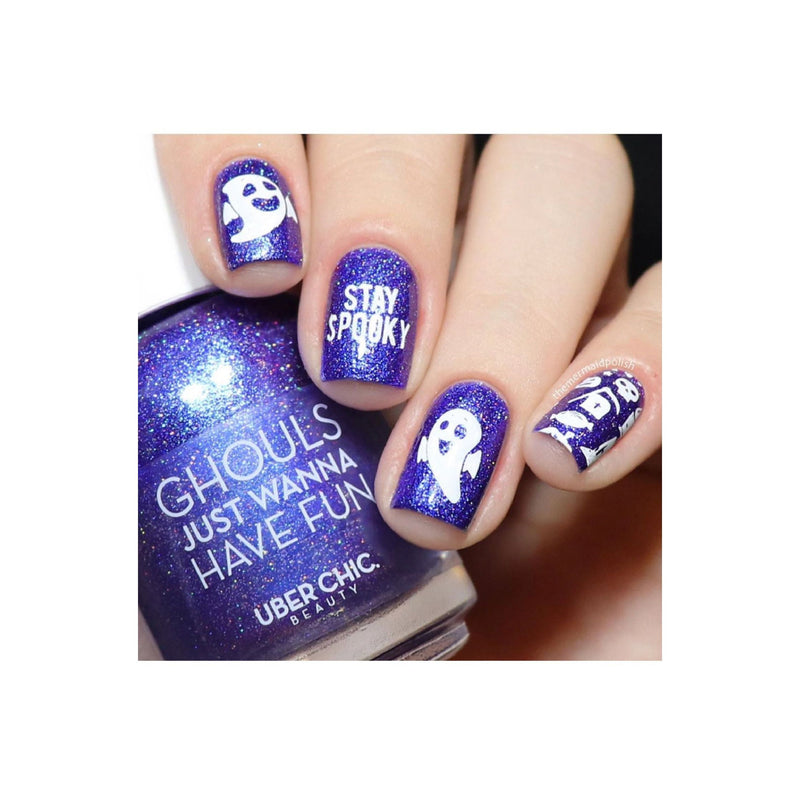 UberChic Beauty Halloween-05 Stamping Plate