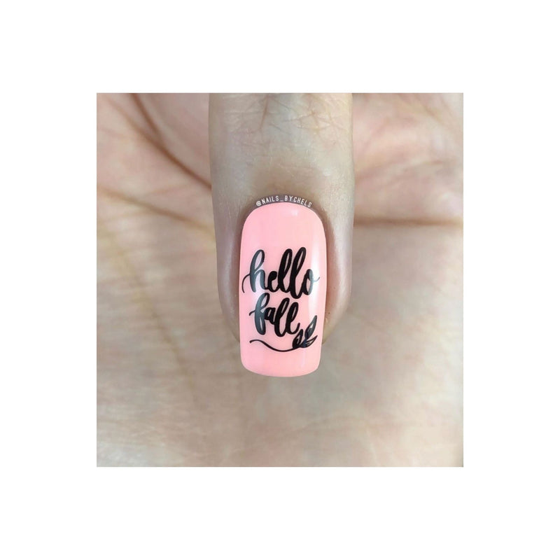 UberChic Beauty Hello Fall & Pumpkin Spice Stamping Plate