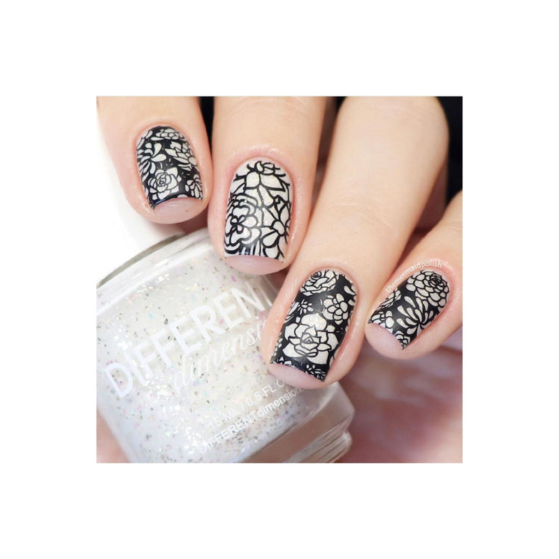 UberChic Beauty Succulents Stamping Plate