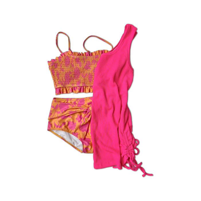 Take it Slow Coverup in Hot Pink