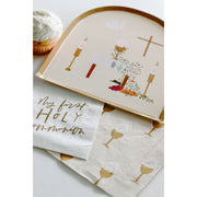 Be A Heart First Communion Dinner Napkins Disposable Tableware