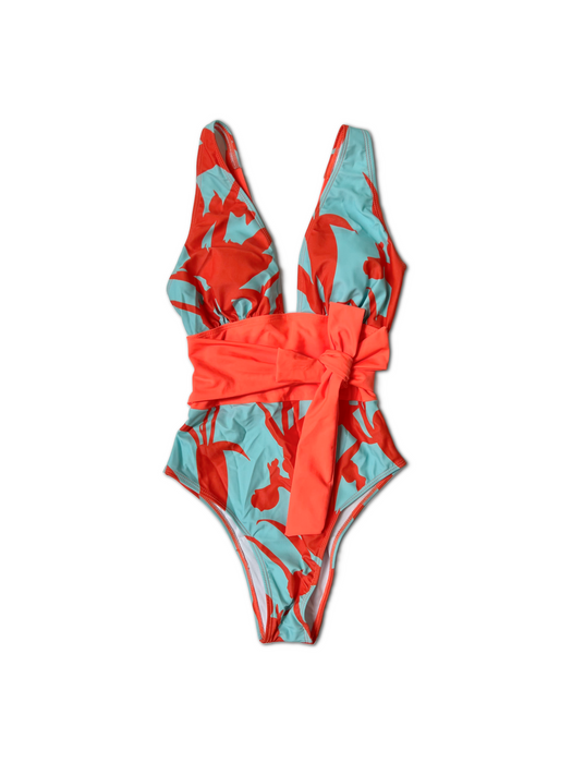 Orange Jubilee Swimsuit